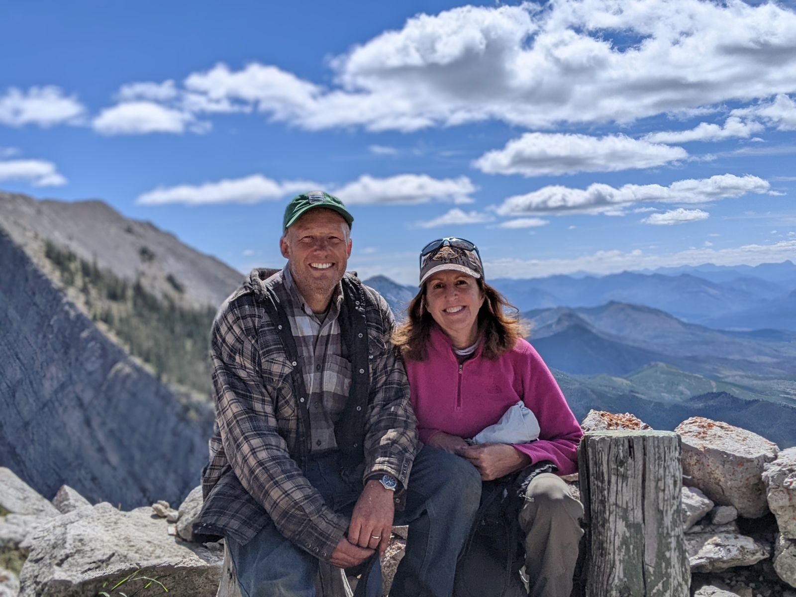 Joe and Lisa Haas on Beartop